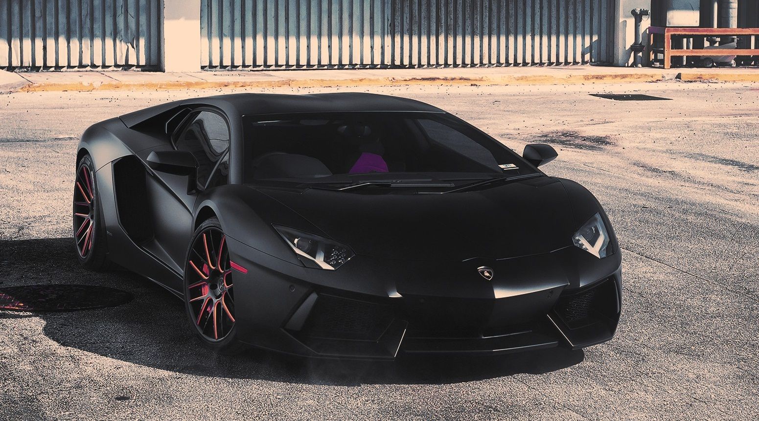 dark colored car
